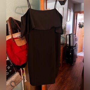 Gianni Bini black slip dress